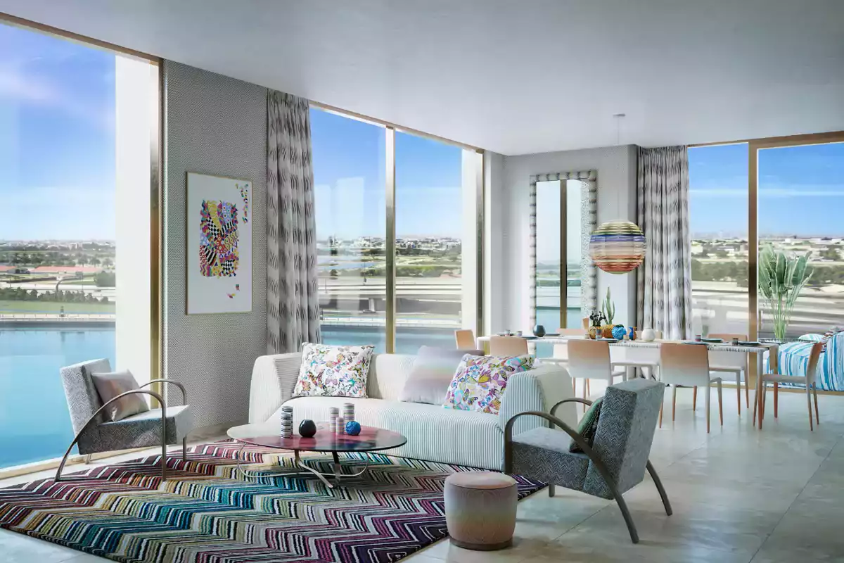 Living Room-Urban Oasis by Missoni